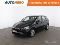 Usata BMW 218 Active Tourer Luxury Line 2016 Nero Monovolume
