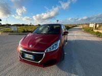 Usata Peugeot 208 75 CV (55 kW) 2016 Rosso Utilitaria