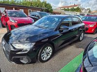 Usata Audi A3 Advanced 110 CV (80 kW) 2022 Nero Berlina