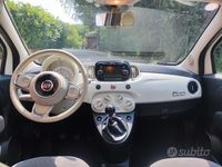 Usata Fiat 500 Lounge 69 CV (50 kW) 2019 Bianco Utilitaria