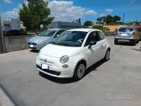 Usata Fiat 500 Pop 69 CV (50 kW) 2009 Bianco Cabrio