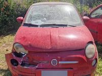 Usata Fiat 500 75 CV (55 kW) 2010 Rosso Berlina