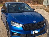 Usata Skoda Fabia Monte Carlo 80 CV (58 kW) 2022 Blu Berlina