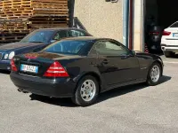 Usata Mercedes SLK200 163 CV (119 kW) 2001 Nero Cabrio