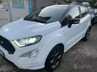 Usata Ford Ecosport ST-Line 125 CV (91 kW) 2019 Bianco SUV