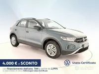 Usata VW T-Roc Life 116 CV (85 kW) 2025 Nero SUV