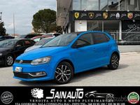 Usata VW Polo 75 CV (55 kW) 2015 Blu Berlina