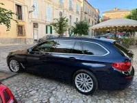 Usata BMW 520 Luxury Line 190 CV (139 kW) 2019 Blu/azzurro Station wagon