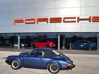 Usata Porsche 911 231 CV (169 kW) 1989 Blu/azzurro Cabrio