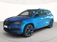 Usata Skoda Karoq SportLine 150 CV (110 kW) 2019 Blu race metallizzato SUV