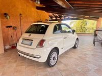 Usata Fiat 500 69 CV (50 kW) 2009 Bianco Cabrio