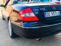 Usata Mercedes CLK320 Avantgarde 224 CV (164 kW) 2007 Nero Cabrio
