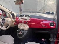 Używany Fiat 500 75 KM (55 kW) 2008 Czerwony Hatchback