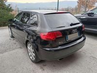 Usata Audi A3 S-line plus 140 CV (102 kW) 2007 Nero Utilitaria