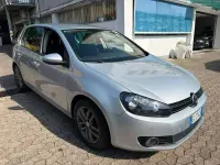 Usata VW Golf VI Highline 122 CV (89 kW) 2010 Argento Berlina