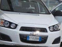 Usata Chevrolet Aveo 86 CV (63 kW) 2013 Bianco Utilitaria