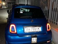 Usata Fiat 500 105 CV (77 kW) 2017 Blu Berlina