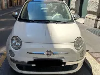 Usata Fiat 500 Lounge 69 CV (50 kW) 2009 Bianco Cabrio