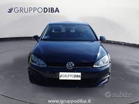 Usata VW Golf VII Comfortline 105 CV (77 kW) 2014 Blu Berlina