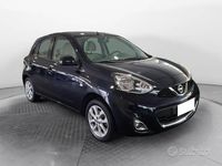Usata Nissan Micra Acenta 80 CV (58 kW) 2016 Nero Utilitaria