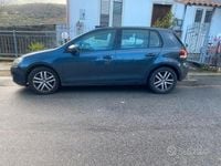 Usata VW Golf VI 140 CV (102 kW) 2009 Blu Utilitaria