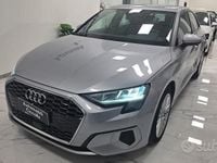Usata Audi A3 Advanced 116 CV (85 kW) 2022 Grigio Berlina