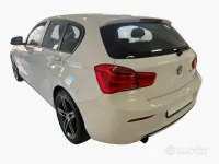 Usata BMW 116 Efficient Dynamics 116 CV (85 kW) 2017 Bianco Utilitaria