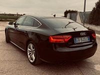 Usata Audi A5 S-Line 177 CV (130 kW) 2014 Nero Berlina