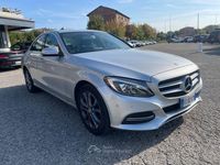 Usata Mercedes C200 Exclusive 136 CV (100 kW) 2016 Gray Berlina