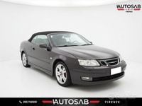 Usata Saab 9-3 Cabriolet Aero 210 CV (154 kW) 2005 Nero Cabrio