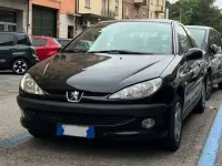 Usata Peugeot 206 75 CV (55 kW) 2008 Nero Berlina