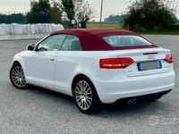 Usata Audi A3 Cabriolet 140 CV (102 kW) 2009 Bianco Cabrio
