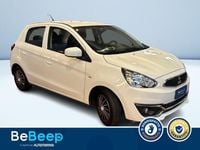 Usata Mitsubishi Space Star Invite 71 CV (52 kW) 2019 Bianco pastello Berlina
