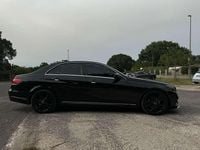 Usata Mercedes E220 170 CV (125 kW) 2014 Nero Berlina