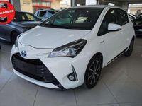 Usata Toyota Yaris Hybrid Active 73 CV (53 kW) 2019 Bianco Berlina