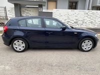 Usata BMW 116 122 CV (89 kW) 2008 Blu Utilitaria