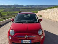 Usata Fiat 500 69 CV (50 kW) 2009 Rosso Cabrio