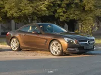 Usata Mercedes SL500 435 CV (319 kW) 2013 Dolomiti brown metallic Cabrio
