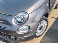 Begagnad Fiat 500 Lounge 69 HK (50 kW) 2018 Grå Sedan