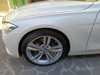 Usata BMW 316 Sport Line 116 CV (85 kW) 2015 Bianco Station wagon