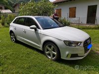 Usata Audi A3 Sport 150 CV (110 kW) 2020 Bianco Berlina
