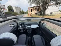 Usata Fiat 500 Lounge 69 CV (50 kW) 2014 Bianco Cabrio