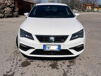 Usata Seat Leon FR 150 CV (110 kW) 2019 Bianco Berlina