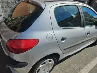 Usata Peugeot 206 75 CV (55 kW) 2002 Grigio Berlina