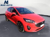 Usata Ford Fiesta Titanium 75 CV (55 kW) 2022 Rosso Berlina
