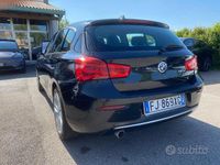 Usata BMW 118 150 CV (110 kW) 2017 Nero Utilitaria