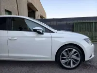 Usata Seat Leon 105 CV (77 kW) 2014 Bianco Berlina