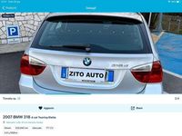 Usata BMW 318 122 CV (89 kW) 2007 Grigio Station wagon