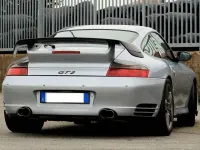 Usata Porsche 996 Turbo 551 CV (405 kW) 2002 Polar silver metallic Coupé