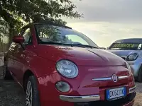 Usata Fiat 500C 69 CV (50 kW) 2009 Rosso Cabrio